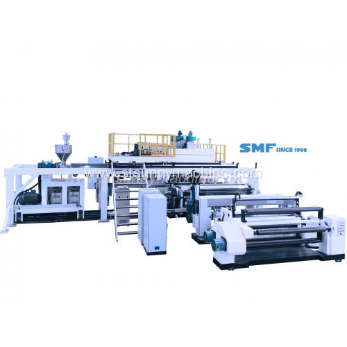 Thermal film extrusion coating machine